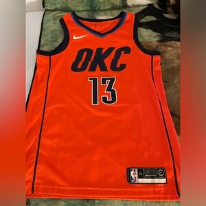 Paul George Oklahoma City Thunder Jersey